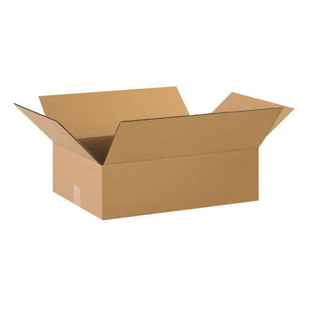 22 x 14 x 4" Flat Corrugated Boxes