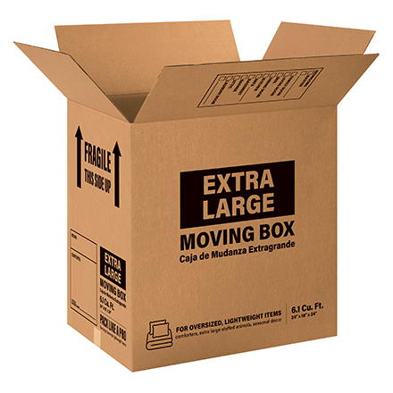 24 x 18 x 24" Printed Moving Box
