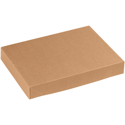 11 <span class='fraction'>1/2</span> x 8 <span class='fraction'>1/2</span> x 1 <span class='fraction'>5/8</span>" Kraft Apparel Boxes