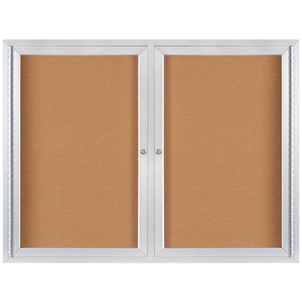 Enclosed Aluminum Frame Cork Boards