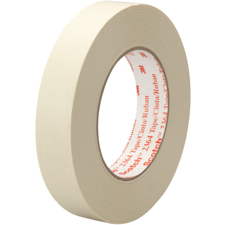 1" x 60 yds. (12 Pack) 3M<span class='tm'>™</span> 2364 Masking Tape