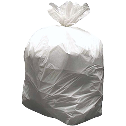 High Density Trash Liners - Natural, 7 - 10 Gallon, .31 Mil.