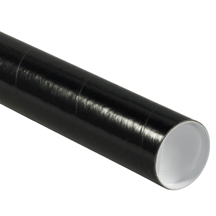 3 x 18" Black Tubes with Caps