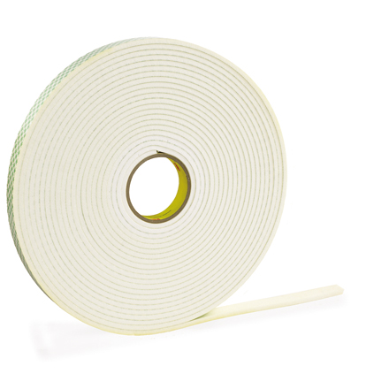 1/2" x 5 yds. 3M<span class='tm'>™</span> 4466 Double Sided Foam Tape